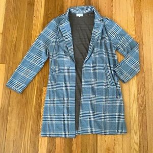 Melloday A Line Brown Blazer